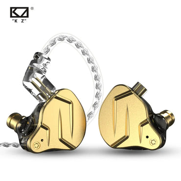 KZ ZSN Pro X écouteurs en métal 1BA + 1DD technologie hybride HIFI basse écouteurs dans l'oreille moniteur casque Sport suppression du bruit casque