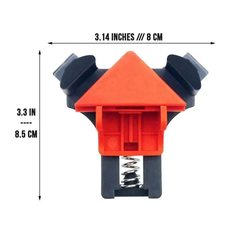 12PCS Clamp Set 60/90/120 Degrees Corner Clamp Wood Angle Clamps Woodworking Frame Clamp Corner Holder Woodworking Hand Tool