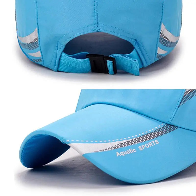 FAITOLAGI Chapeaux de pêche de Golf en Plein air pour Hommes Chapeau de Camionneur imperméable à séchage Rapide pour Femmes Casquette de Baseball réglable Sport Chapeaux de Soleil d'été