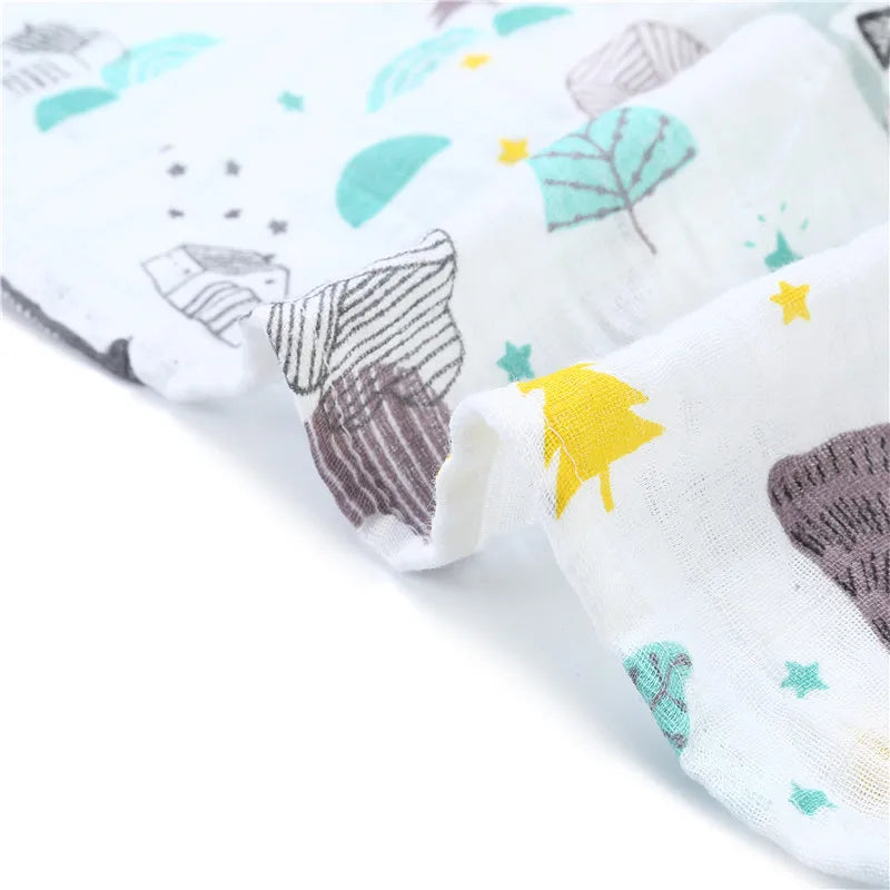 Bigger Size Muslin 100% Cotton Baby Swaddles Soft Newborn Blankets Baby Bath Towel Gauze Infant Wrap Sleepsack