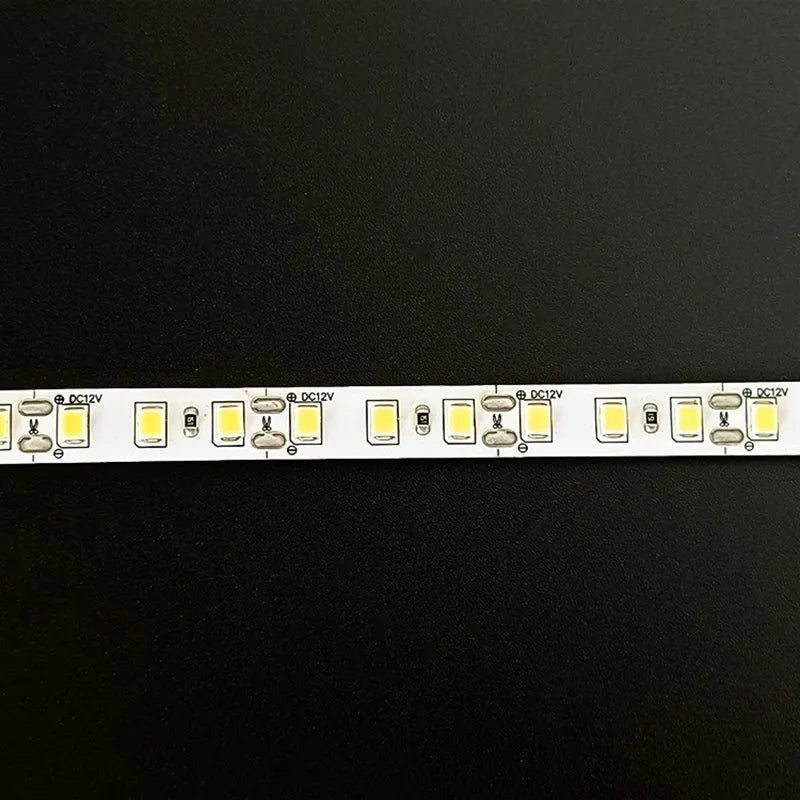 5M 600LEDs LED Strip 2835 DC12V 24V 120LEDs/m Home Lamp Strip Röd Is Blå Grön Gul Rosa Flexibel Och Klippbar Mjuk Lamp Bar