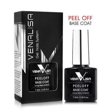 Venalisa Long Wear Top Coat Tempered Top Coat Peel Off Base Coat Färg Nagelgellack Vackert semipermanent nagelgelemalj