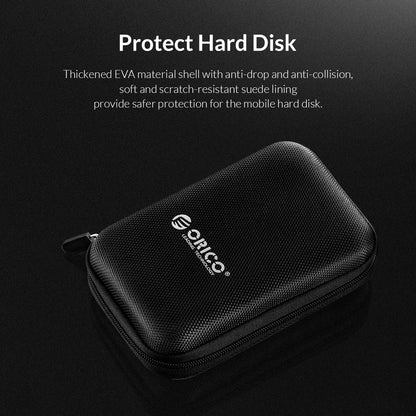 2.5 pouces HDD boîte sac étui Portable disque dur sac pour externe Portable HDD hdd boîte stockage Protection noir/rouge/bleu