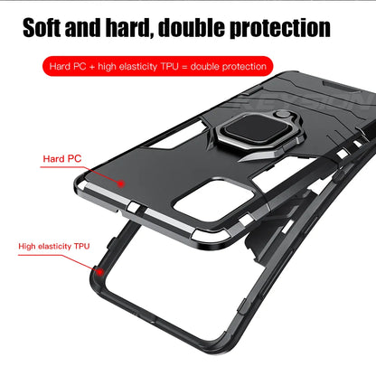 Shockproof Case for Samsung A51 A71 A31 A52 A72 Phone Cover for Galaxy S20 S21 Ultra S10 Lite Note 10+ A50 A70 A12 A21S