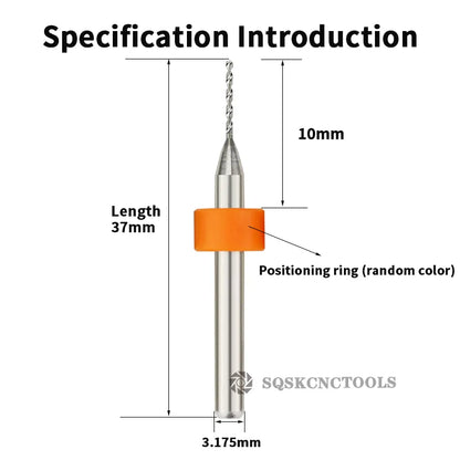 Micro forets en carbure, Mini jeu de forets CNC, foret pour Circuit imprimé, foret pour PCB pour carte