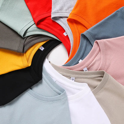 Good Quality T-Shirts Men Summer Sale Cotton Male Tshirt Women Short Sleeves Tee Shirt Boys Basic Plain Tops Girl Oversize 5XL