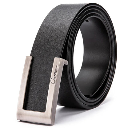 Ceintures en cuir pour hommes de haute qualité marque de créateur Ceinture masculine de luxe hommes ceintures sangle hommes cadeau Simple Ceinture Nouveau