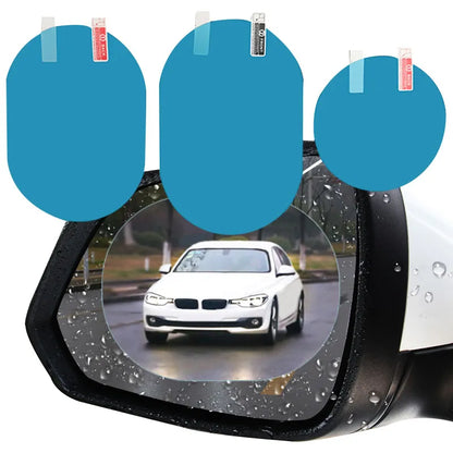 2 Pcs Car Sticker Rainproof Film For Car Rearview Mirror Car Rearview Mirror Rain Film Clear Sight In Rainy Days Car Film