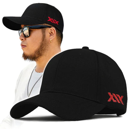 Stor storlek basebollkeps stort huvud herr bomullssporthattar toppklass dam solkepsar hane plus size snapback hatt 56-58cm 60-68cm