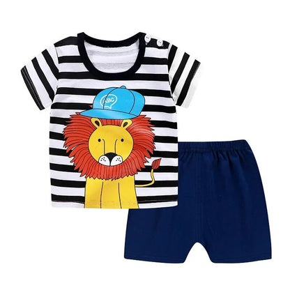 Deisgner bébé garçon vêtements Sport vêtements survêtement actif rayé t-shirt + shorts Baseball Football vêtements enfant en bas âge vêtements ensembles