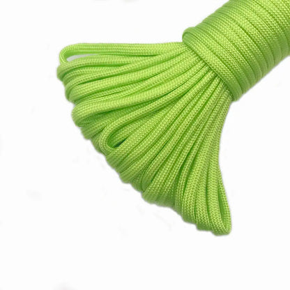 4 Size Dia.4mm 7 stand Cores Paracord for Survival Parachute Cord Lanyard Camping Climbing Camping Rope Hiking Clothesline