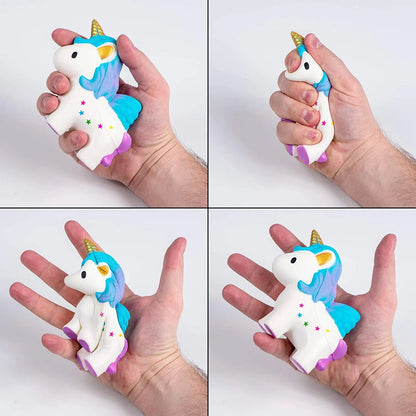 Jumbo Squishy Kawaii Unicorn Horse Cake Deer Animal Panda Squishies Slow Rising Stress Relief Squeeze Toys for Kids