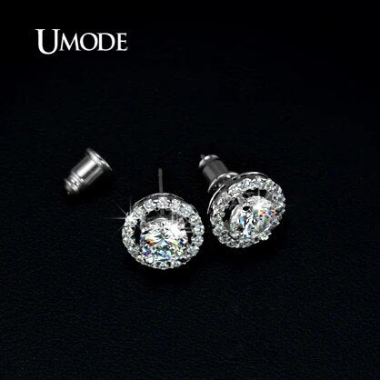 0.75 Ct AAA+ Zircon Stud Earrings for Women