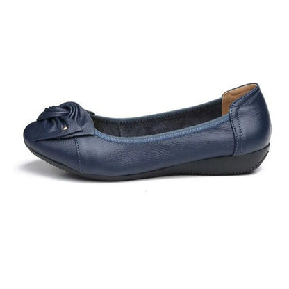 Grande taille 34-43 femmes en cuir véritable chaussures plates femme chaussures de travail nouvelle mode femme décontracté unique chaussures femmes appartements