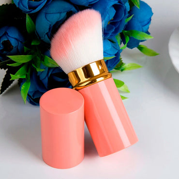 1pcs Professional Makeup Brushes Retractable Blusher Powder Foundation