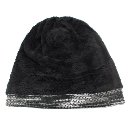 Chapeau tricoté femmes Skullies bonnets hiver chapeaux pour hommes Bonnet rayé casquettes chaud Baggy doux femme laine mâle Bonnet chapeau