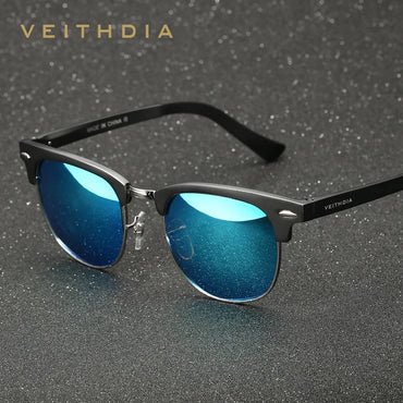 Retro Sunglasses Unisex Aluminum UV400 Men Polarized Vintage Eyewear Outdoor Driving Women Sun Glasses For Male 6690