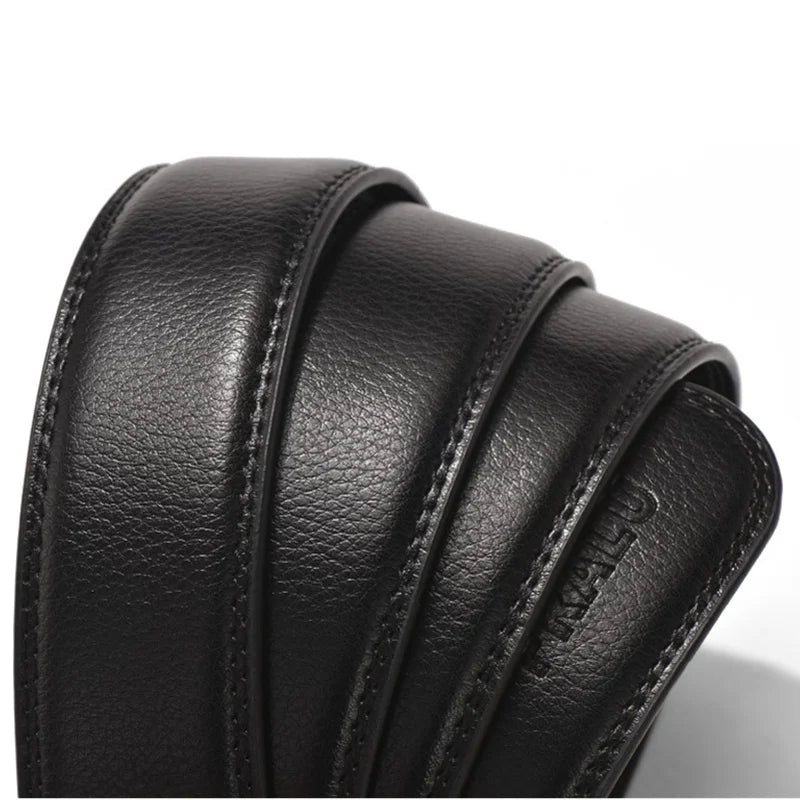 Male automatic buckle belts for men authentic girdle trend men's belts ceinture Fashion designer women jean belt Long 110-150