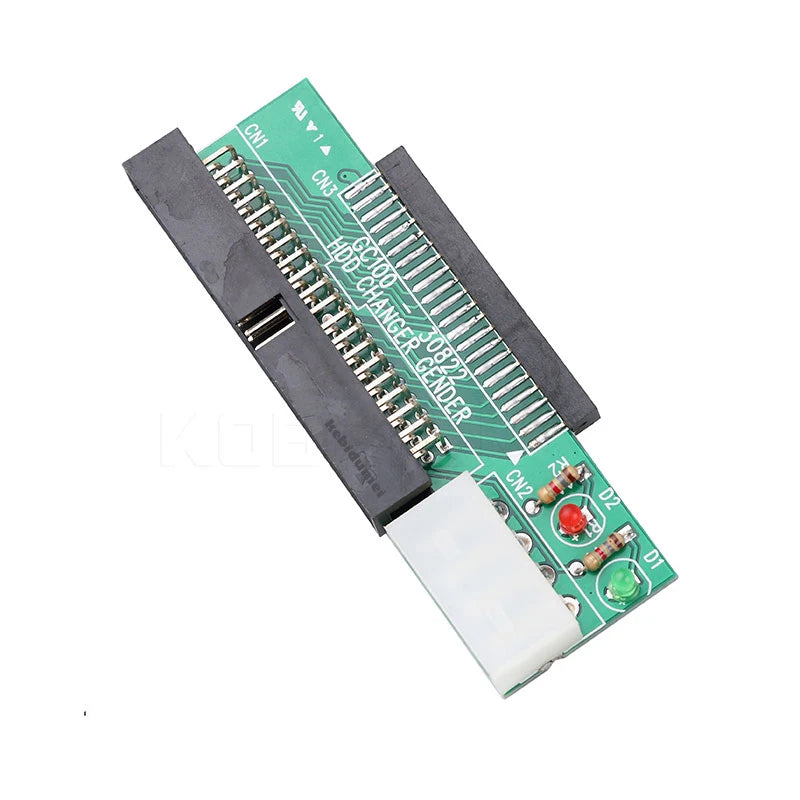 kebidumei AK 44 Pin 2.5 " HDD to 3.5 " IDE 40 Pin Interface Hard Disk Drive HDD Converter Adapter for Laptop Desktop PC Computer