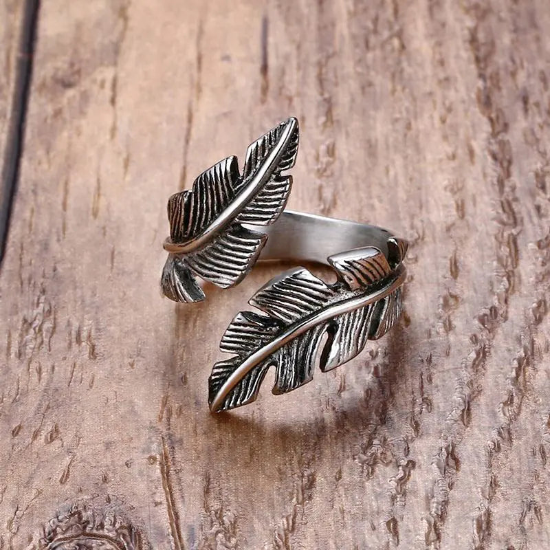 Angel Feather Stainless Steel Vintage Feathers