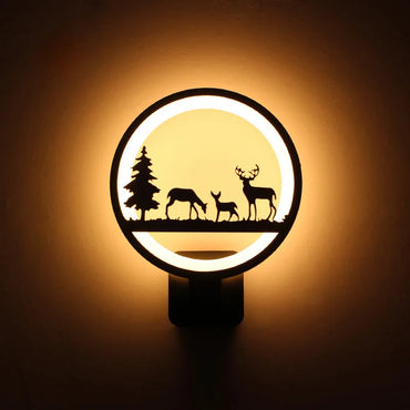 15W LED Wall Lamp Modern Creative Bedroom  Wall Light Indoor Living Room Dining Room Corridor Lighting Decoration