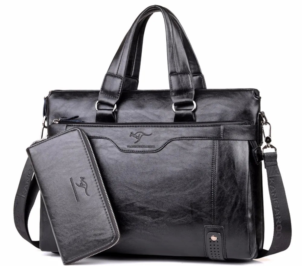 men's shoulder messenger bag Men Business Briefcase bag for laptop computer man's bag handbag briefase male messenger bags