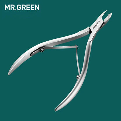 MR.GREEN Nail Clipper Cuticle Nipper Cutter Stainless Steel Pedicure Manicure Scissor Nail Tool For Trim Dead Skin Cuticle