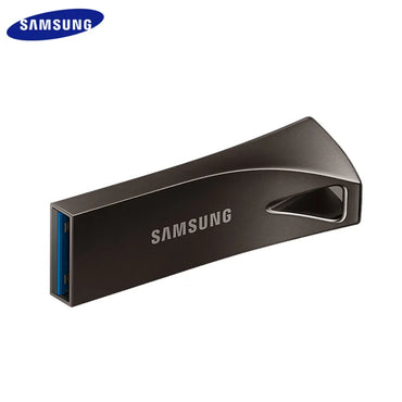 SAMSUNG BAR Plus USB Flash Drive USB 3.1 Flash Drive 64GB 300MB/s 128GB 256GB 400MB/s Metal Pen Drive Grå U Disk för dator