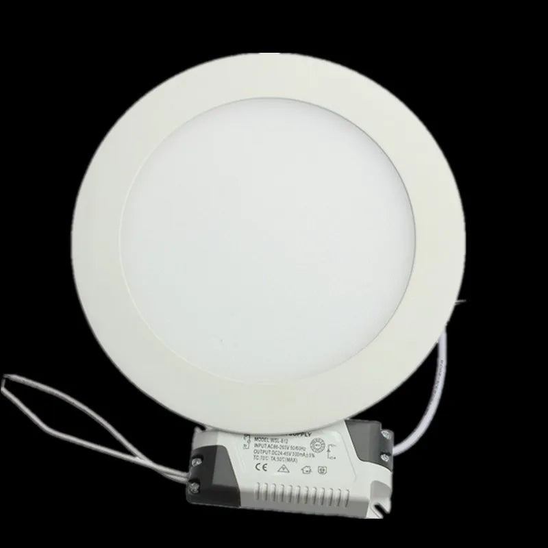 LED Downlight Recessed Kitchen Bathroom Lamp 85-265V 25W Round/Square LED Ceiling Panel light Warm/Natural/Cool White