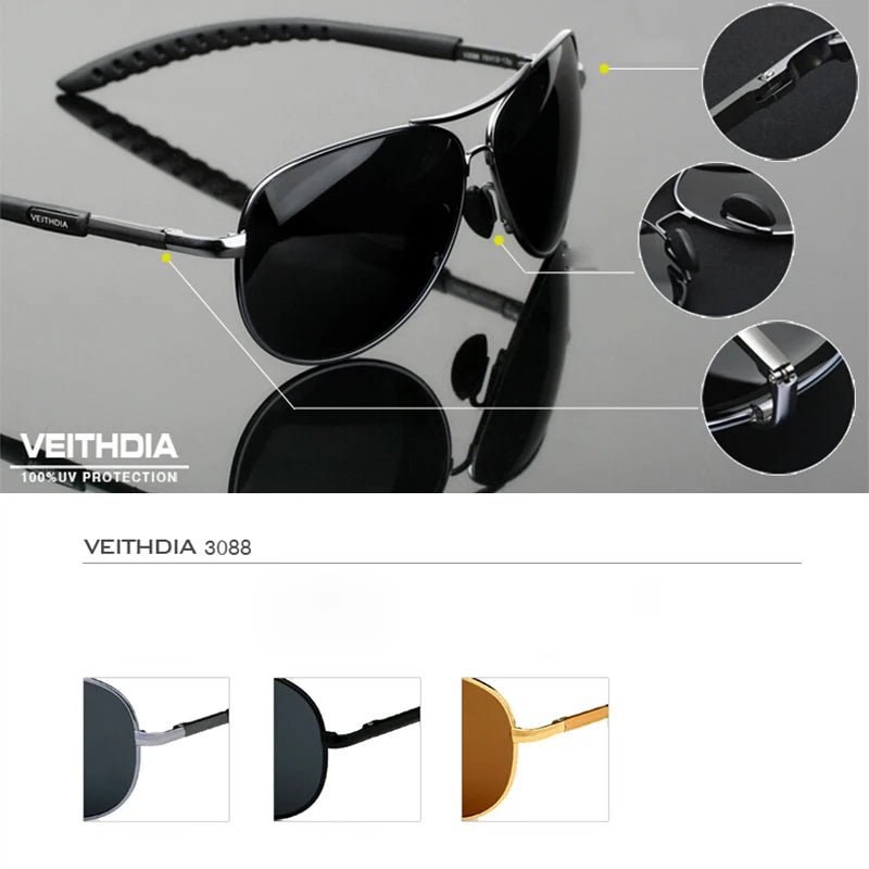 Men Women Sunglasses Polarized UV400 Brand Designer Outdoor Driving Sports Cycling Eyewear Sun Glasses For Male 3088