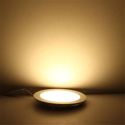 LED Downlight Recessed Kitchen Bathroom Lamp 85-265V 25W Round/Square LED Ceiling Panel light Warm/Natural/Cool White