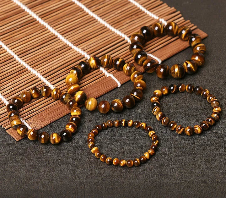 Natural Tiger's eye Stone Bracelets