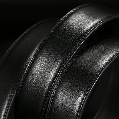 Genuine Leather Belts For Men Automatic Male Belts Cummerbunds Leather Belt Men Black Belts cinturon hombre