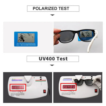 Sunglasses Kids Polarized Children Classic Brand Designer Eyeglasses Rivet TAC TR90 Flexible Safety Frame Shades For Boy Girl