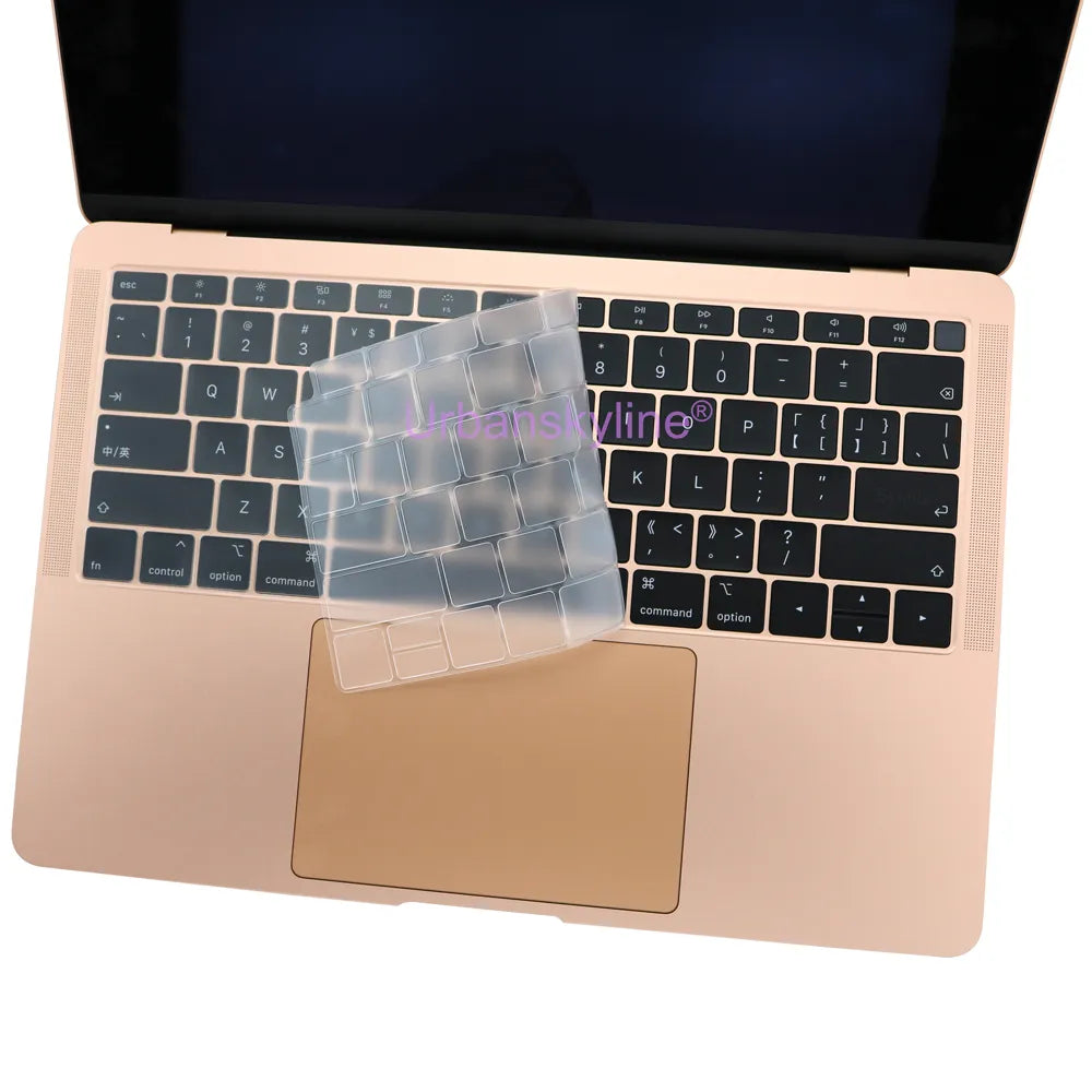 Tangentbordsskydd för Macbook Air 13 15 M2 Pro 13 M1 14 Max 16 Bar ID Retina 11 Silikonskydd Hudfodral 2337 A2779 A2681 A2941