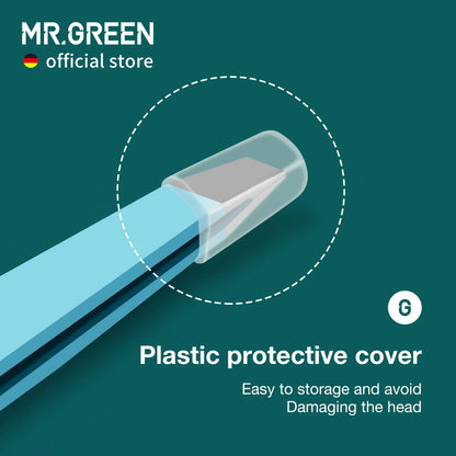 MR.GREEN – pince à sourcils colorée, extracteur de poils fins, en acier inoxydable, pinces à sourcils inclinées, outils de maquillage