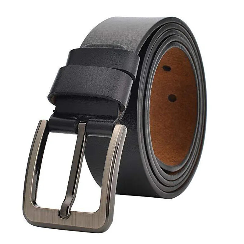 Genuine Leather Belt Men 140 150 160 170cm Large Size Luxury Designer Belts Split Leather High Quality Waist Belt