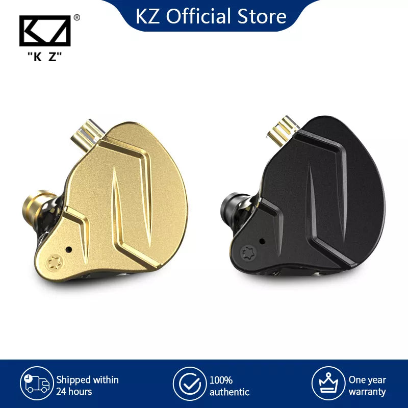 KZ ZSN Pro X écouteurs en métal 1BA + 1DD technologie hybride HIFI basse écouteurs dans l'oreille moniteur casque Sport suppression du bruit casque