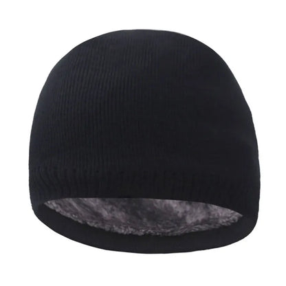 Skullies Beanies Herr Stickad Mössa Vinter Mössor För Dam Kepsar Herr Vinter Beanie Gorro Varm Tjock Päls Bonnet Homme Skull Hat Keps