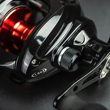 Baitcasting Reel 6.3/7.2:1 8KG Max Drag Fishing Reel For Bass in ocean environment 48 Hours Reel Fishing Accessories