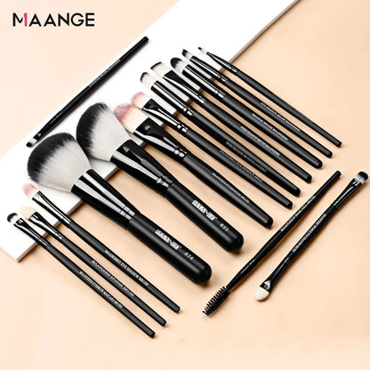 15/22Pcs Beauty Makeup Brushes Set Cosmetic Foundation Powder Blush Eye Shadow Lip Blend Make Up Brush Tool Kit Maquiagem