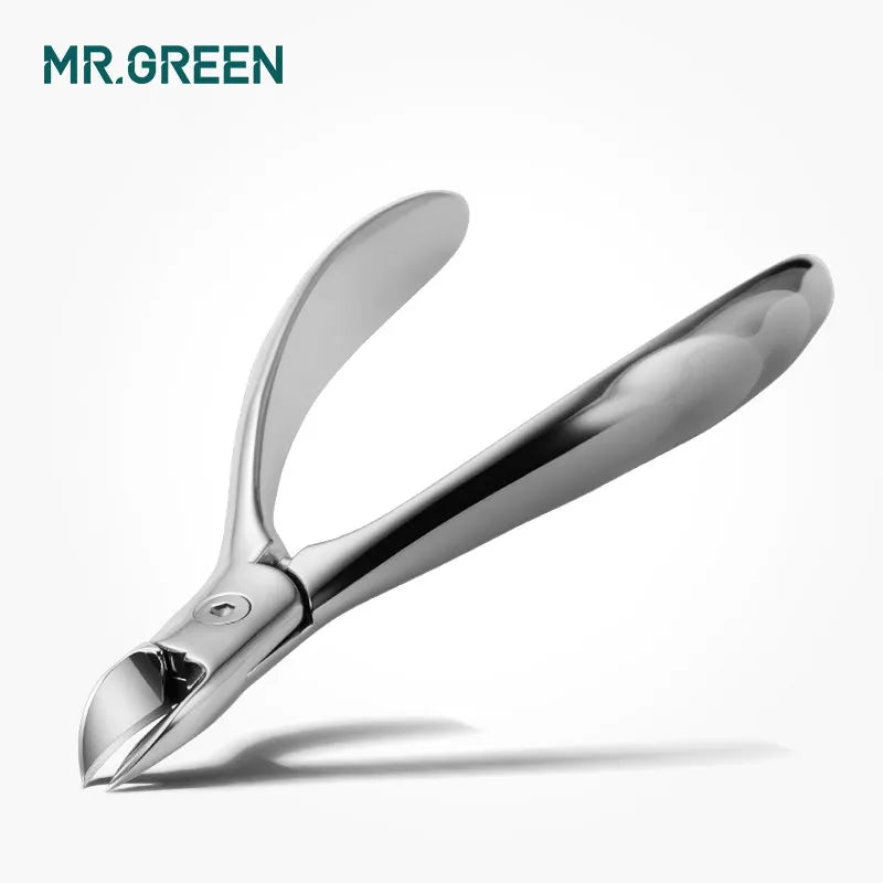 MR.GREEN High Quality Stainless Steel Super-sharp Nail Clipper For Cuticle Pusher Toenails Ingrown Pedicure  Nail Clipper