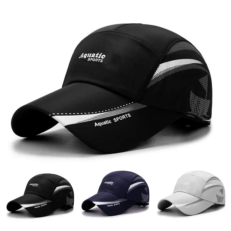 FAITOLAGI Chapeaux de pêche de Golf en Plein air pour Hommes Chapeau de Camionneur imperméable à séchage Rapide pour Femmes Casquette de Baseball réglable Sport Chapeaux de Soleil d'été