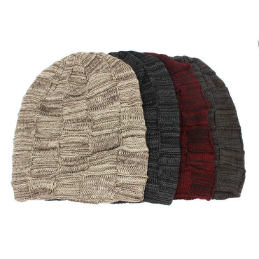 Kvinnor Män Vinter Varm Mössa För Vuxen Unisex Utomhus Nya Ull Stickade Beanies Skullies Casual Bomullsmössor Keps