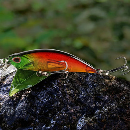 mini Sjunkande Minnow Wobblers Fiskedrag 5,5 cm 5g Öring Konstgjord plast Hard Bait Jerkbait Crankbait Bass Fiskeredskap