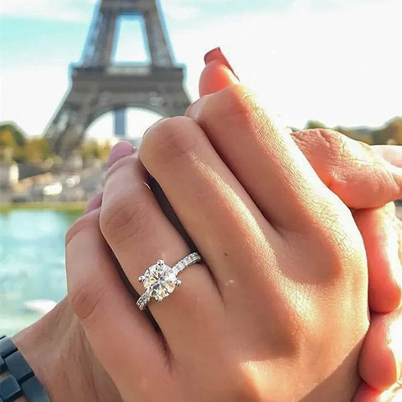 Bague pour femmes offre spéciale zircon cubique cadeau bijoux de mode