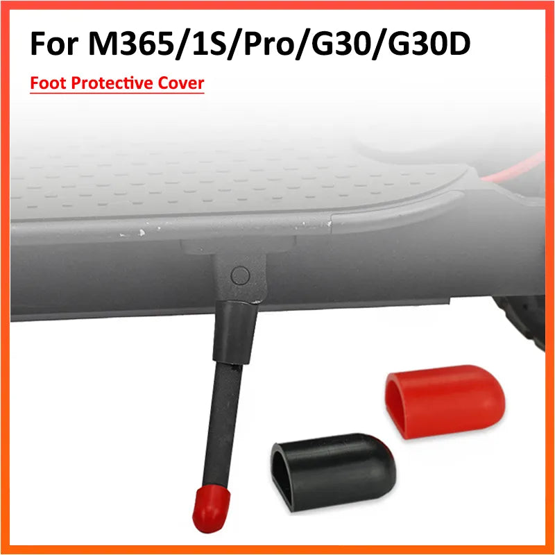 Support de pied de béquille en Silicone pour Scooter, housse de protection pour XIAOMI M365 Pro Max G30 Es2 Es4 Sccoter, pièces en caoutchouc