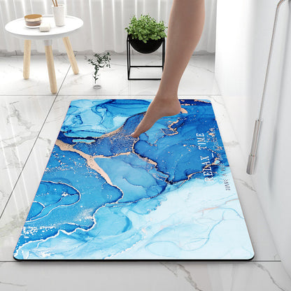 Tapis antidérapant Super absorbant pour salle de bain, Gadget de maison, boue de diatomée, adapté aux toilettes de cuisine