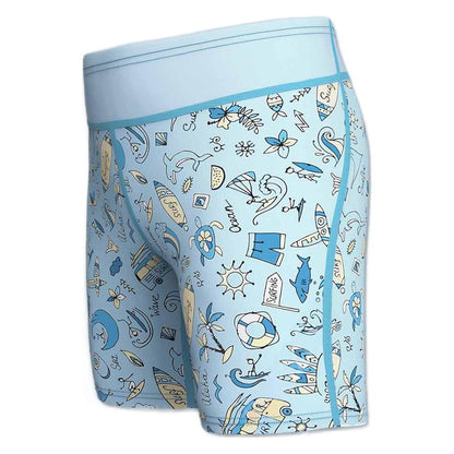Warm Surfing Upstream Neoprene Swimming Trunks
