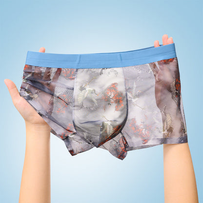 Lightweight Printed Underwear Men's Comfortable And Breathable